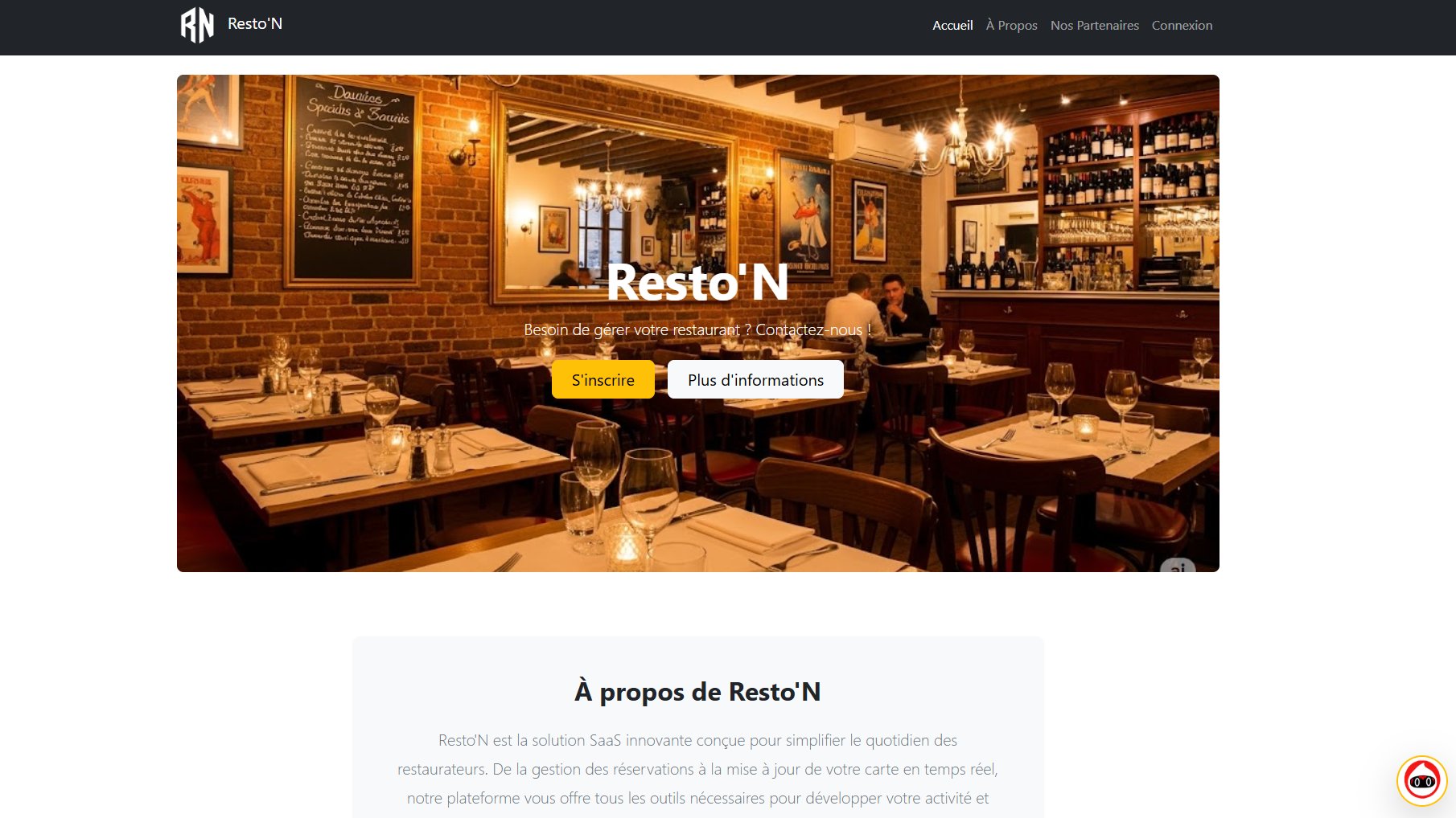 Screenshot Resto'N